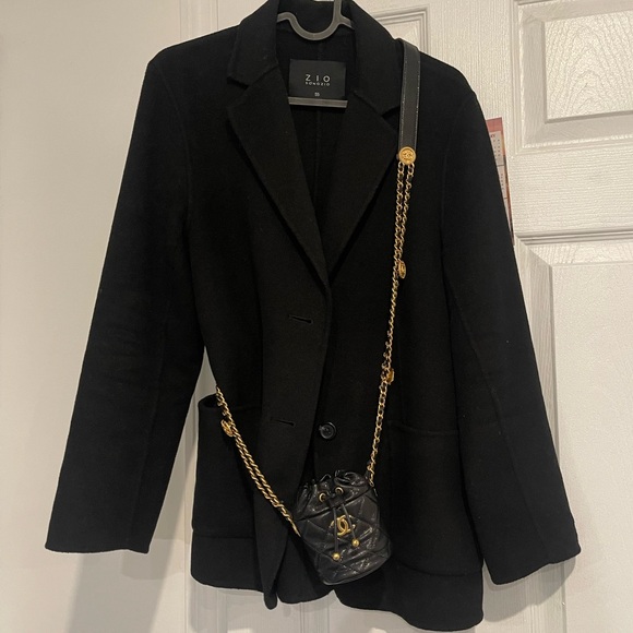 Authentic Chanel Micro medallion drawstring caviar bucket bag - Picture 12 of 13